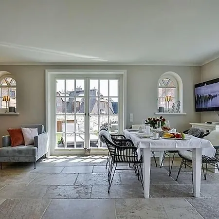 Casa de Férias Reetdach Friesenhaus Listperle List