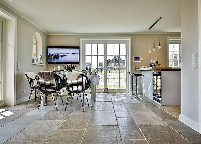 Reetdach Friesenhaus Listperle Feriehus *